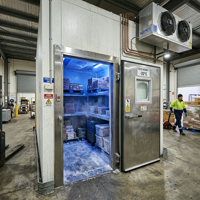 Commercial walk-in cold room chiller for restaurants and supermarkets Kenya